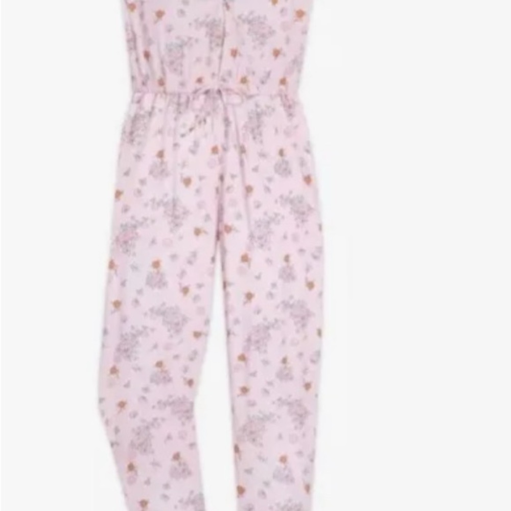 Disney Parks Pink Orange Bird Jumpsuit SZ 3X